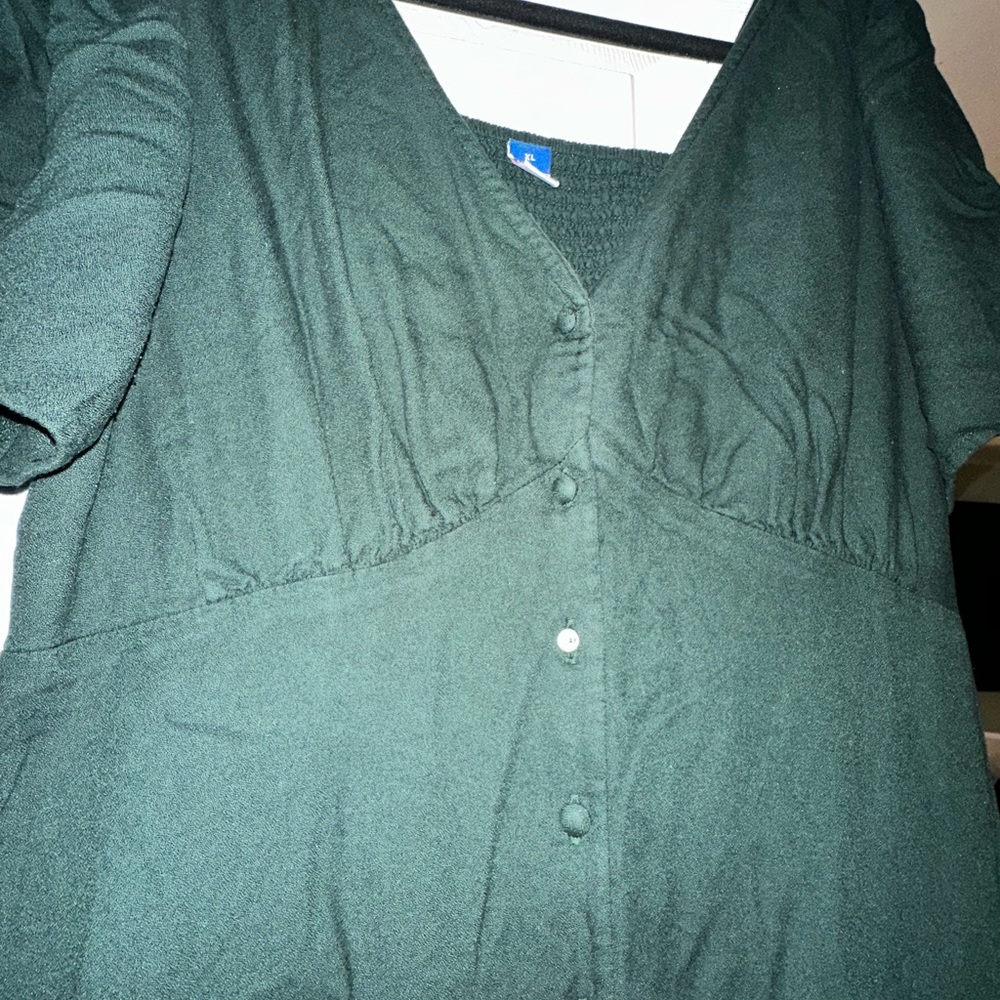 Old Navy Forest Green Knit Dress